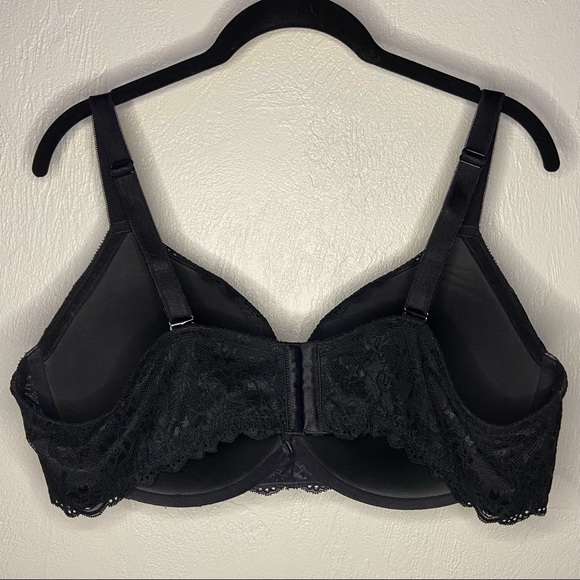*NWOT* TORRID BLACK LACE PUSH-UP PLUNGE BRA - Picture 5 of 7